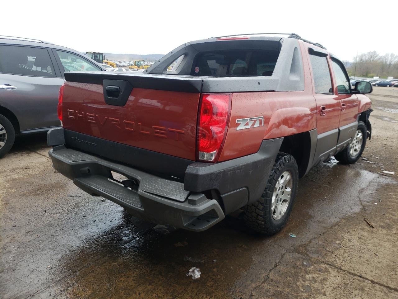 Photo 4 from auction – 2003 CHEVROLET AVALANCHE with VIN 3GNEK13T33G193392