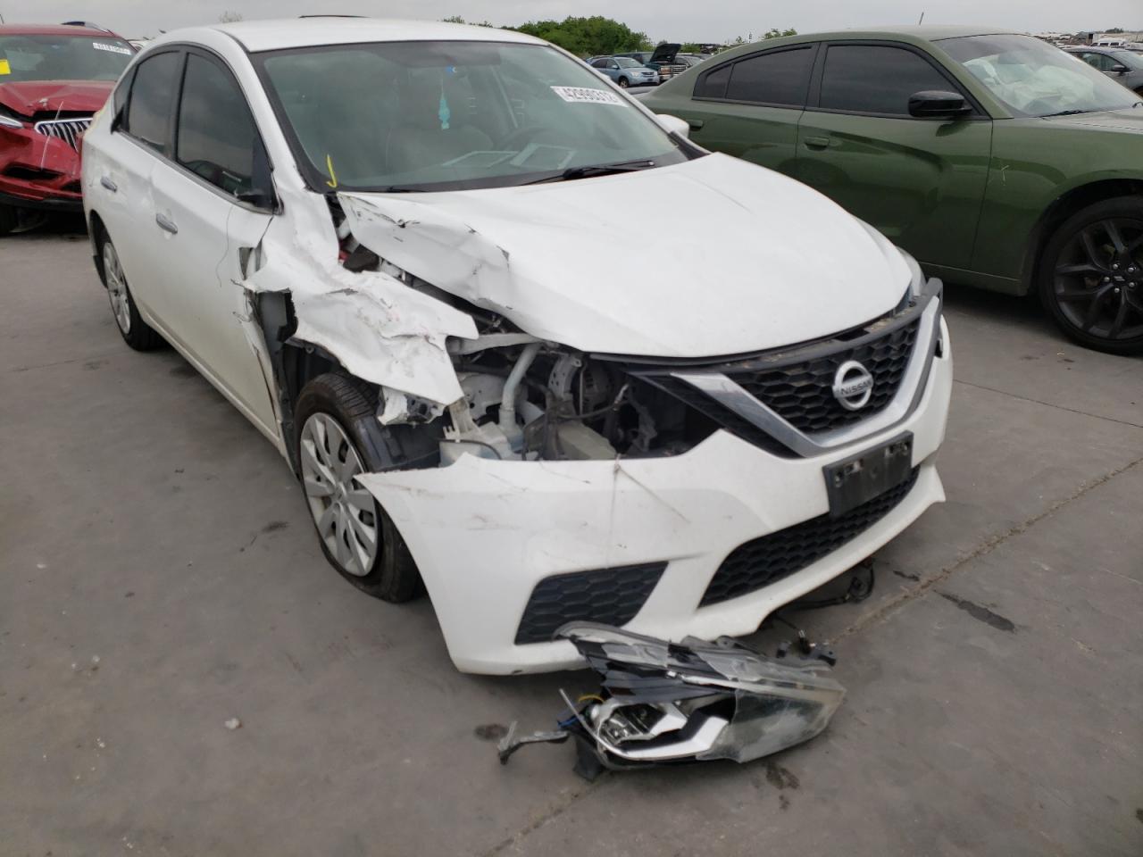 NISSAN SENTRA S 2017 with VIN 3N1AB7AP4HY216375 - Photo from auction