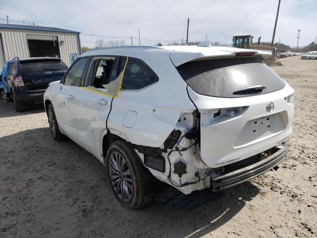 Photo 3 from auction – 2022 TOYOTA HIGHLANDER with VIN 5TDFZRBH1NS173764
