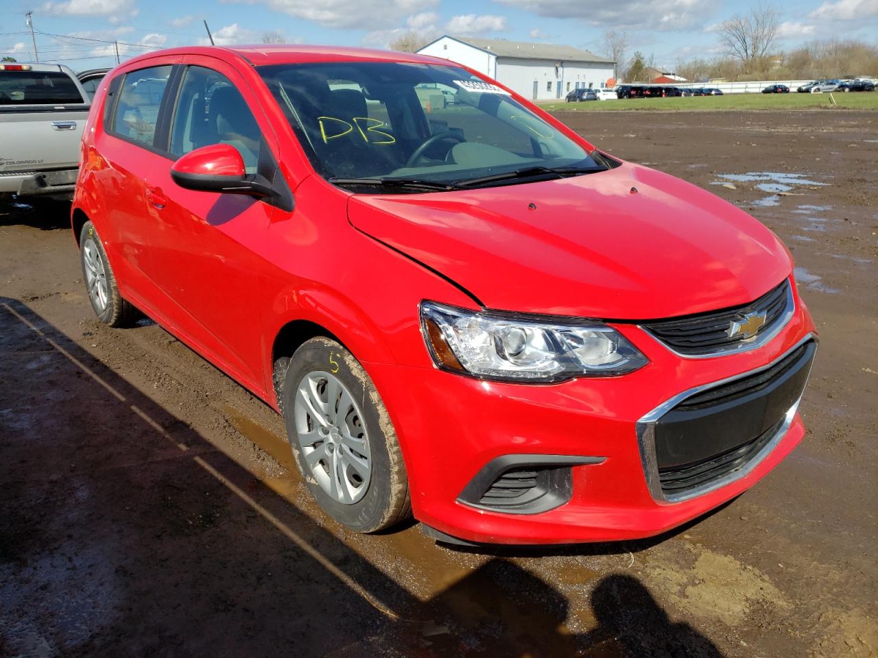 Photo 1 from auction – 2020 CHEVROLET SONIC with VIN 1G1JG6SB8L4127960
