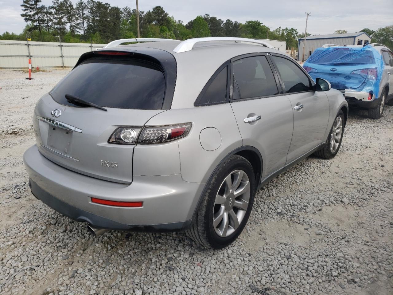Photo 4 from auction – 2005 INFINITI FX45 with VIN JNRBS08W65X400557