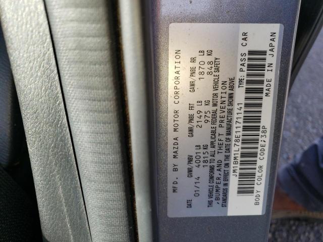 Photo 10 from auction – 2014 MAZDA 3 TOURING with VIN JM1BM1L78E1171141