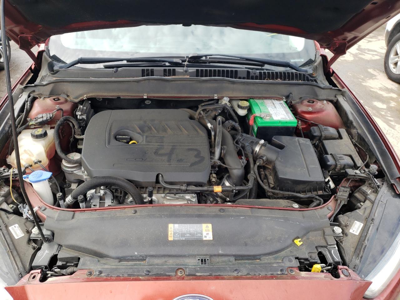 Photo 7 from auction – 2014 FORD FUSION SE with VIN 3FA6P0HD1ER182303