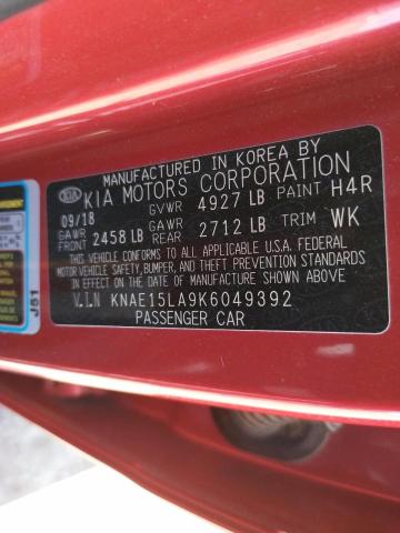 Photo 10 from auction – 2019 KIA STINGER with VIN KNAE15LA9K6049392