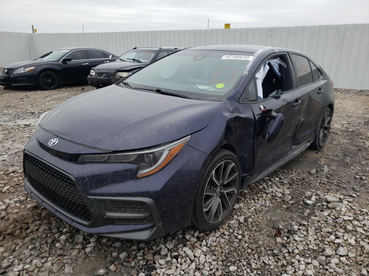 Photo 2 from auction – 2020 TOYOTA COROLLA SE with VIN 5YFS4RCE8LP008947