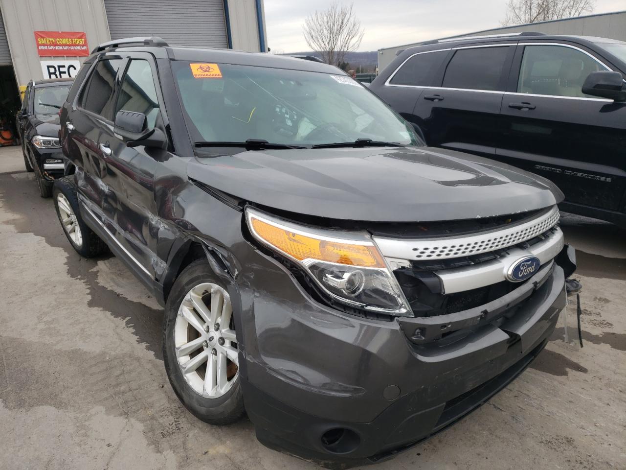 FORD EXPLORER X 2015 with VIN 1FM5K8D83FGC53355 - Photo from auction