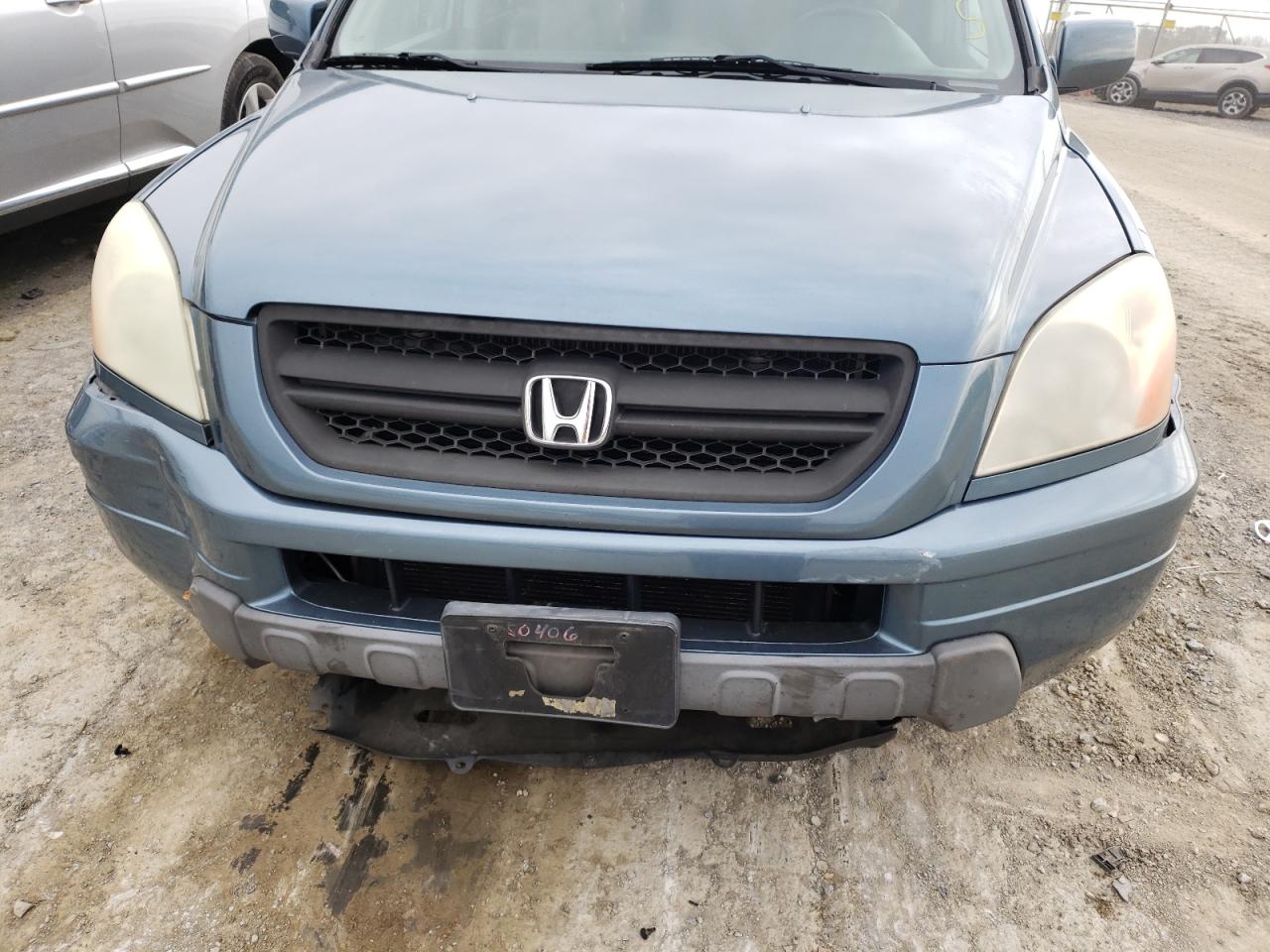Photo 9 from auction – 2005 HONDA PILOT EXL with VIN 2HKYF18595H507559