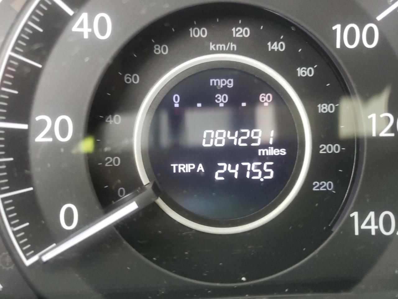 Photo 8 from auction – 2016 HONDA CR-V EXL with VIN 2HKRM4H70GH708007