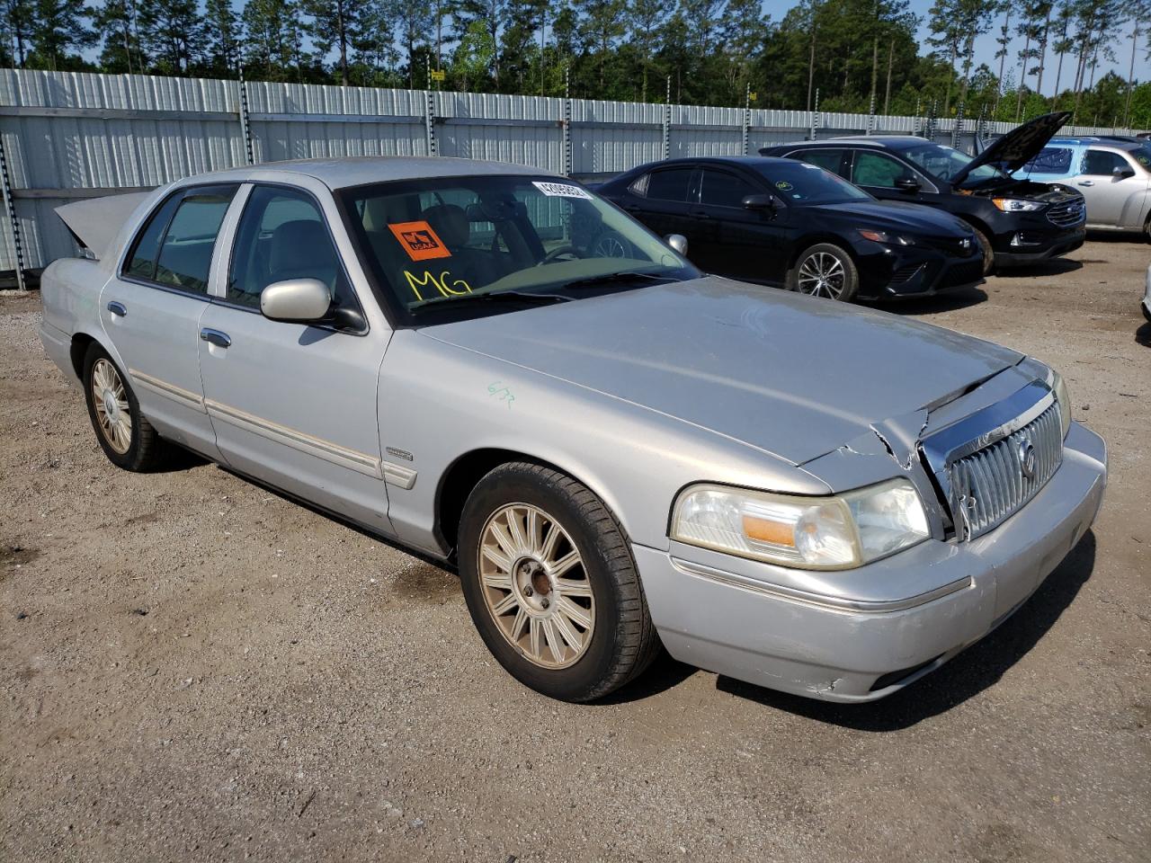 MERCURY GRAND MARQ 2010 with VIN 2MEBM7FV5AX615203 - Photo from auction