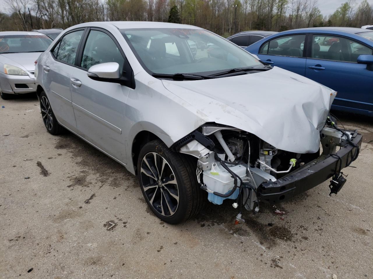 TOYOTA COROLLA L 2019 with VIN 2T1BURHE8KC197378 - Photo from auction