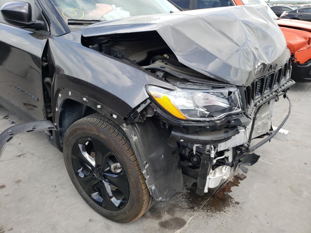 Photo 9 from auction – 2021 JEEP COMPASS LA with VIN 3C4NJCBB9MT509242