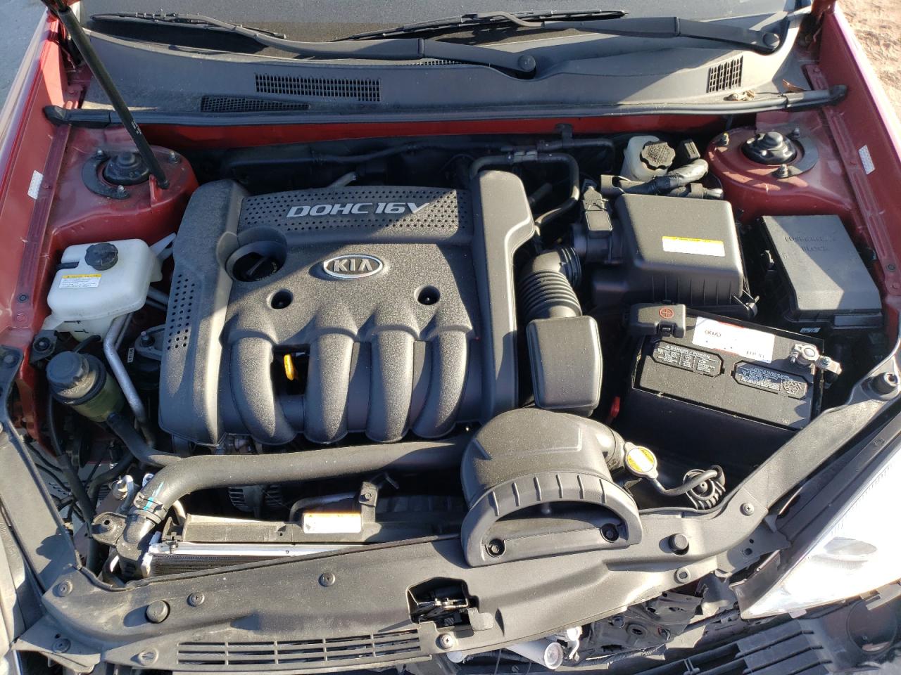 Photo 7 from auction – 2008 KIA OPTIMA LX with VIN KNAGE123285252065