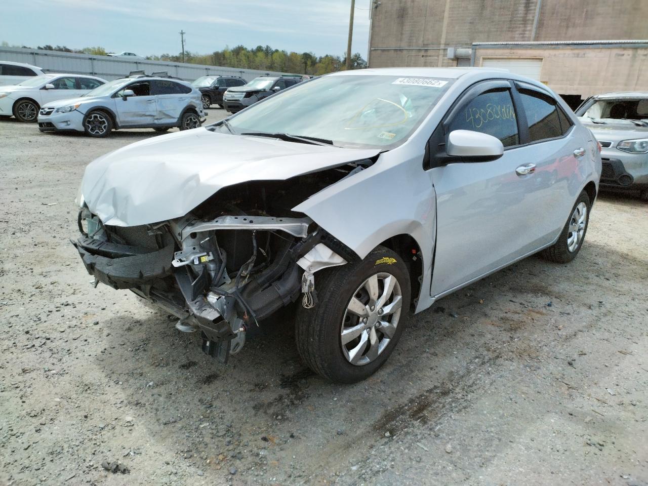 Photo 2 from auction – 2014 TOYOTA COROLLA L with VIN 2T1BURHE2EC209254