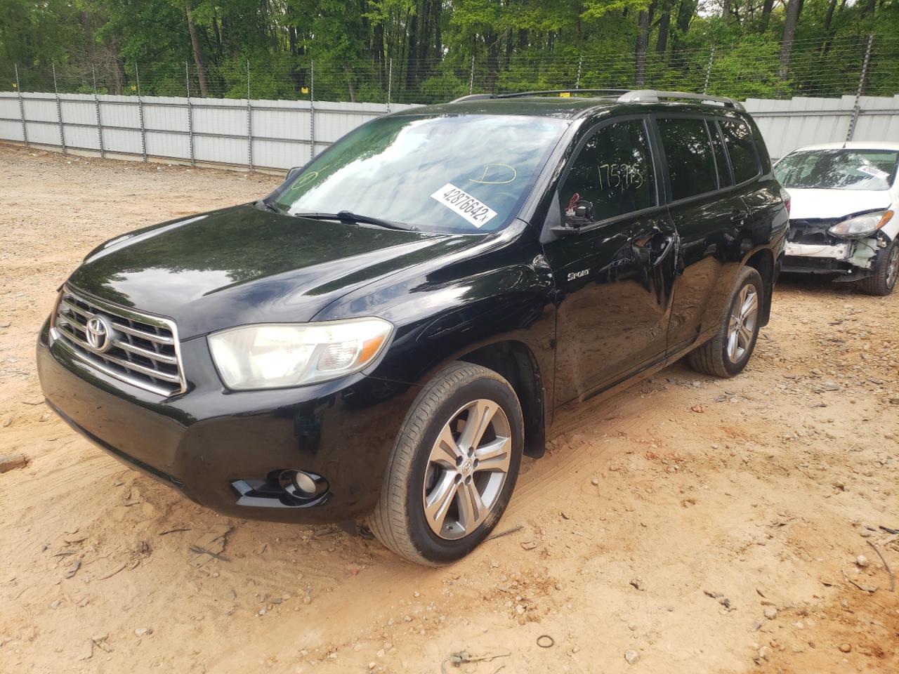 Photo 2 from auction – 2008 TOYOTA HIGHLANDER with VIN JTEES43A782088360