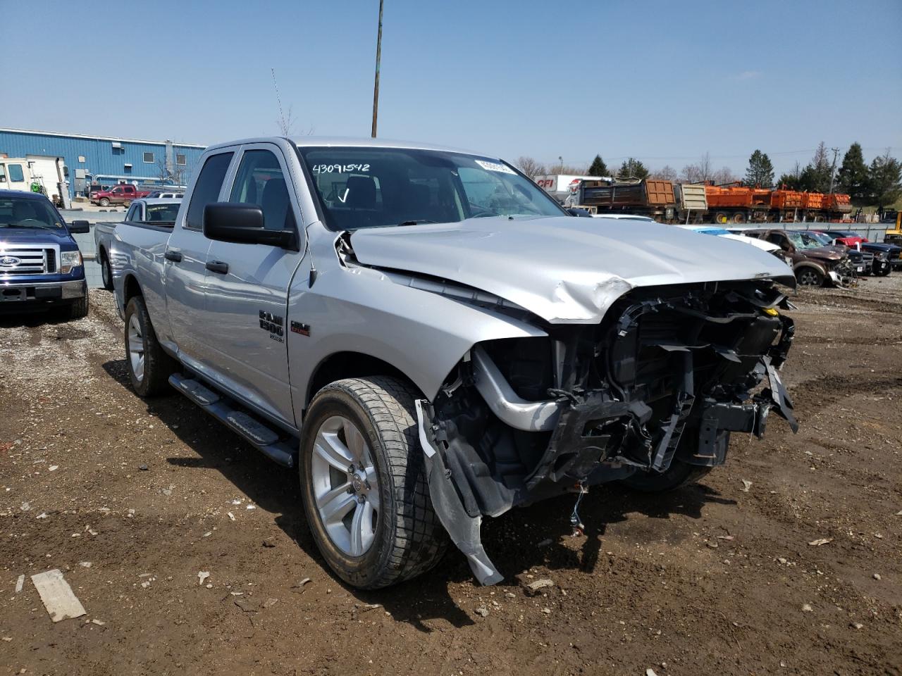 RAM 1500 CLASS 2019 with VIN 1C6RR7FT2KS553545 - Photo from auction