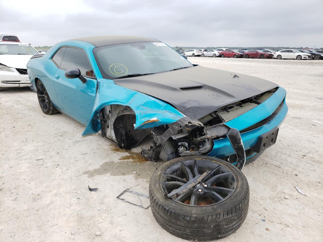 DODGE CHALLENGER 2017 with VIN 2C3CDZAG1HH519412 - Photo from auction