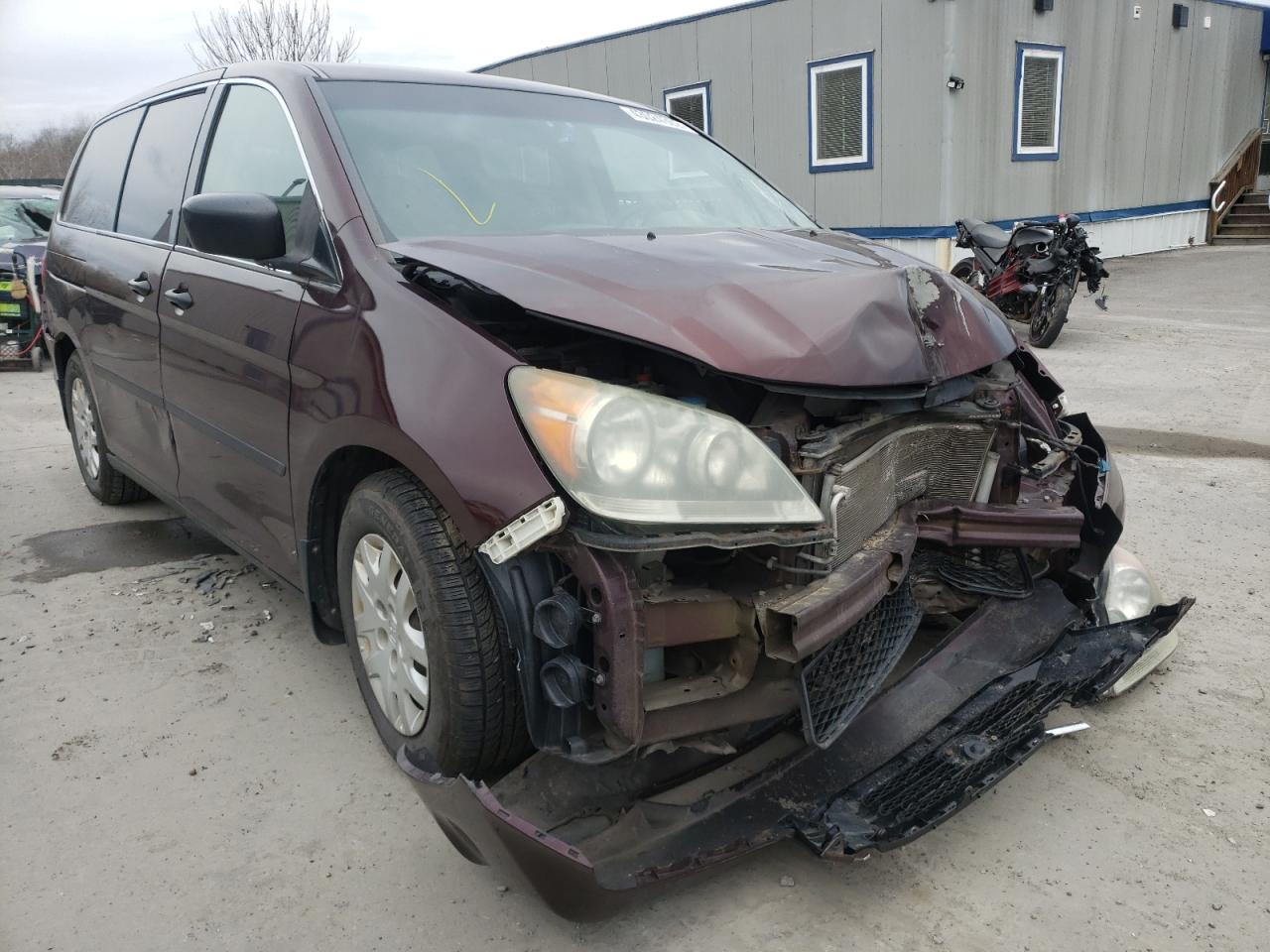 HONDA ODYSSEY LX 2008 with VIN 5FNRL38248B010100 - Photo from auction