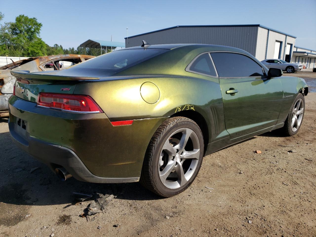 Photo 4 from auction – 2014 CHEVROLET CAMARO LT with VIN 2G1FB1E30E9213775
