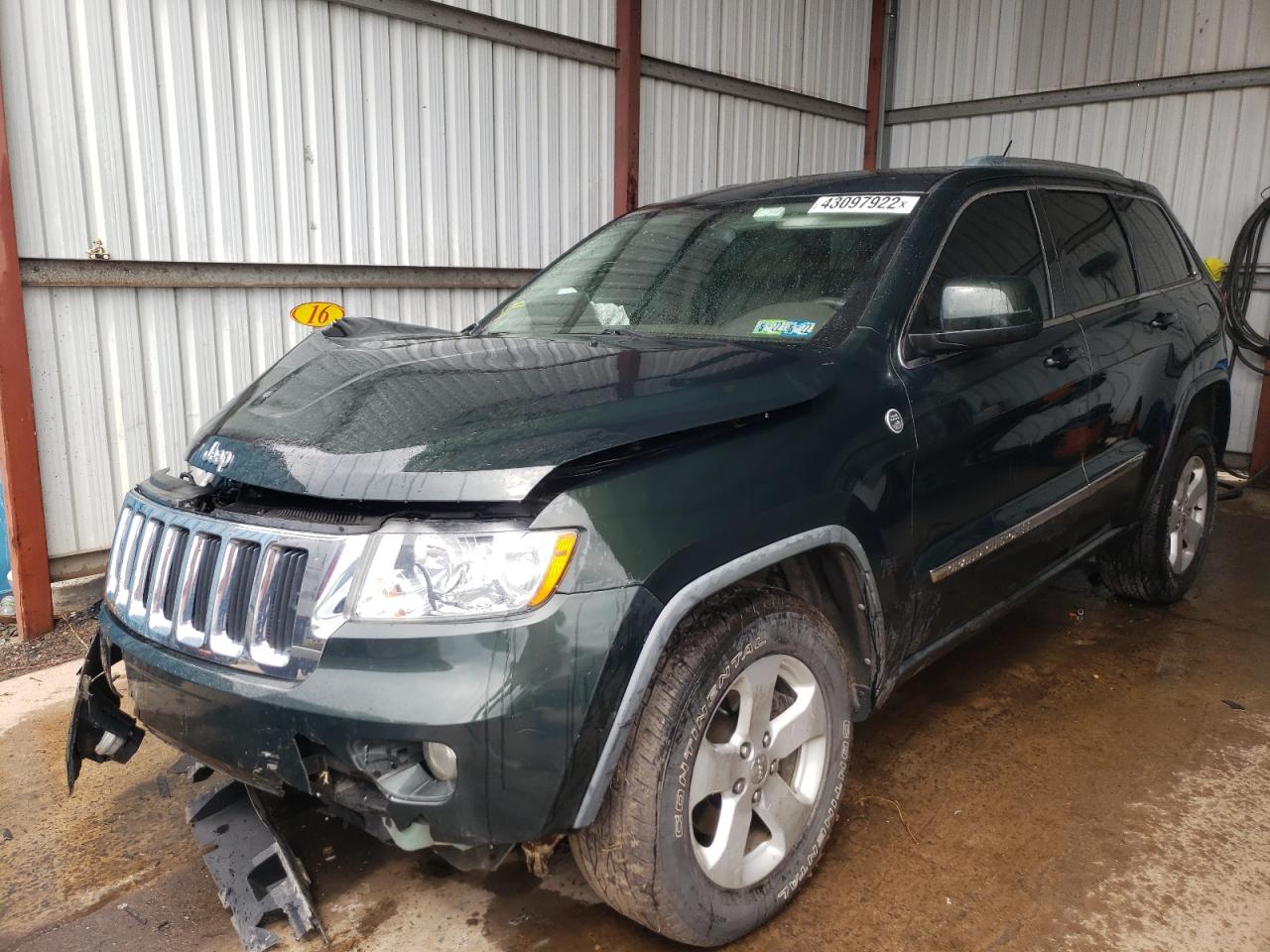Photo 2 from auction – 2011 JEEP GRAND CHER with VIN 1J4RR4GT4BC587951