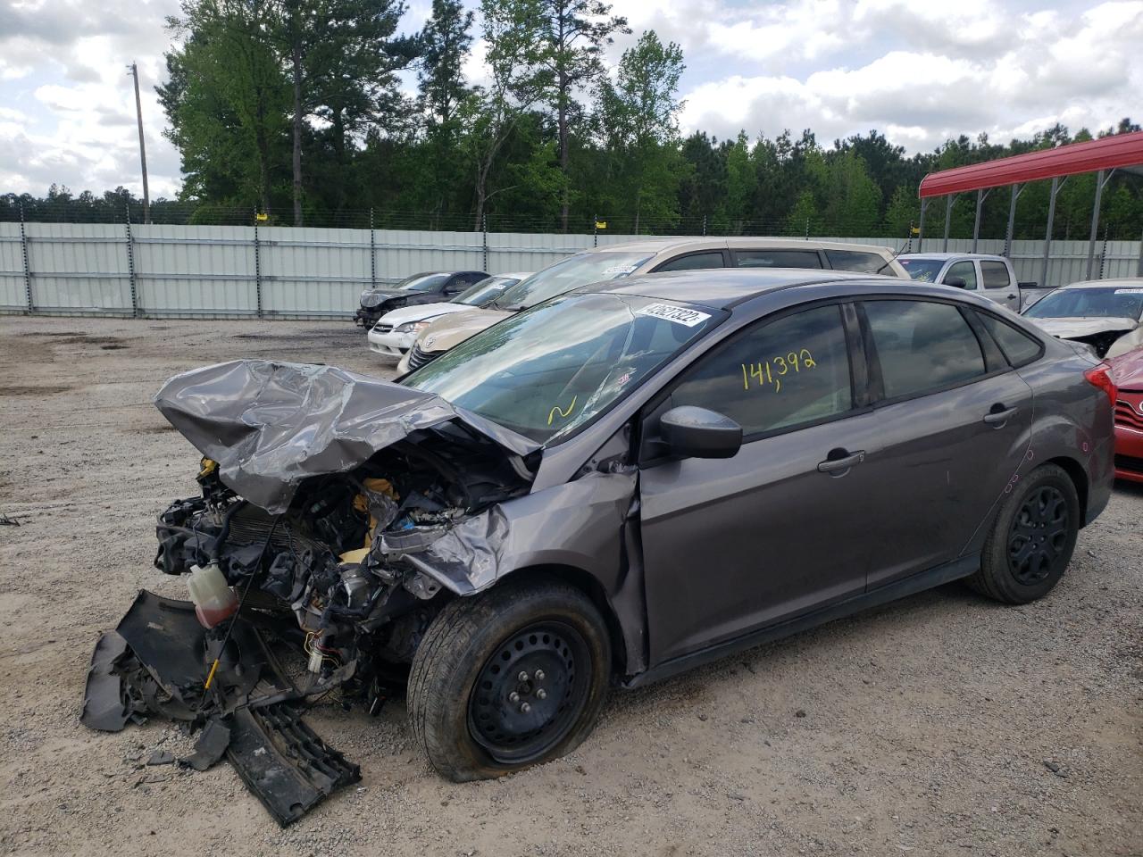 Photo 2 from auction – 2012 FORD FOCUS SE with VIN 1FAHP3F28CL166431