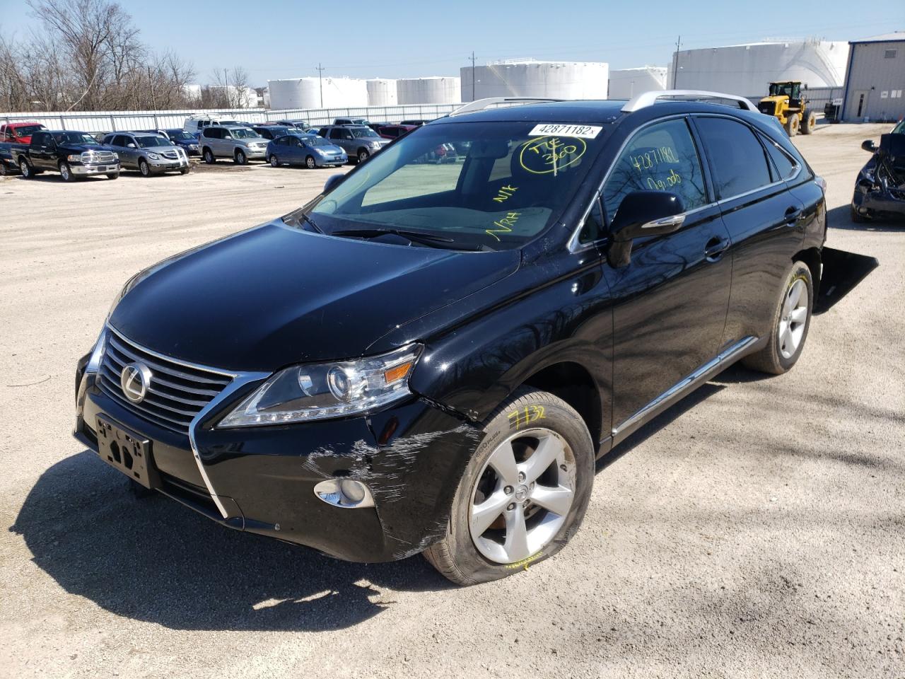 Photo 2 from auction – 2015 LEXUS RX 350 BAS with VIN 2T2BK1BA1FC316970