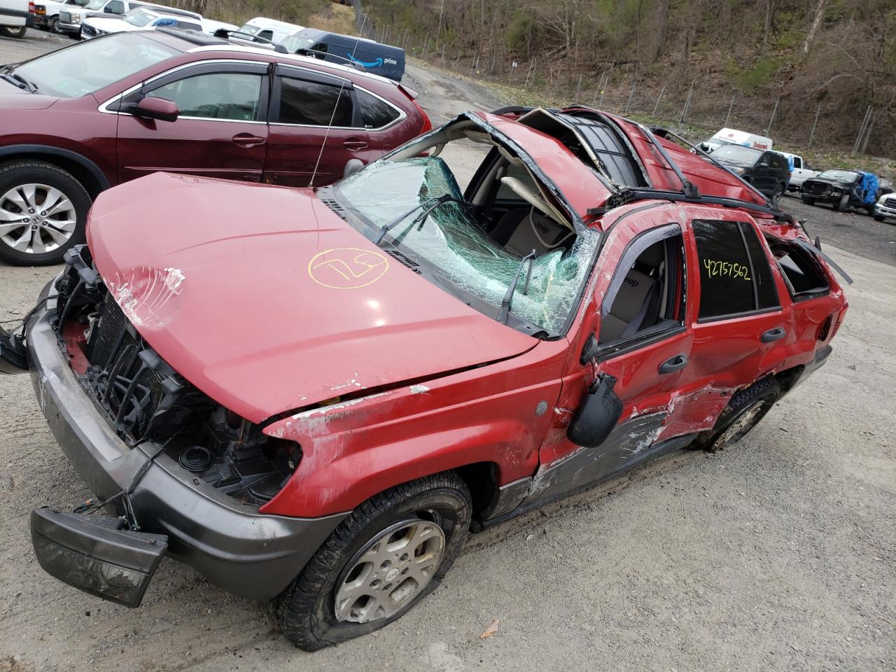 Photo 9 from auction – 2004 JEEP GRAND CHER with VIN 1J4GW48S34C424507