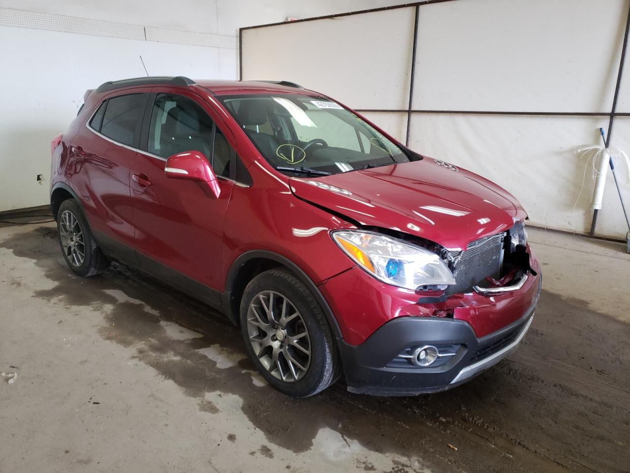 BUICK ENCORE SPO 2016 with VIN KL4CJ1SM2GB629817 - Photo from auction