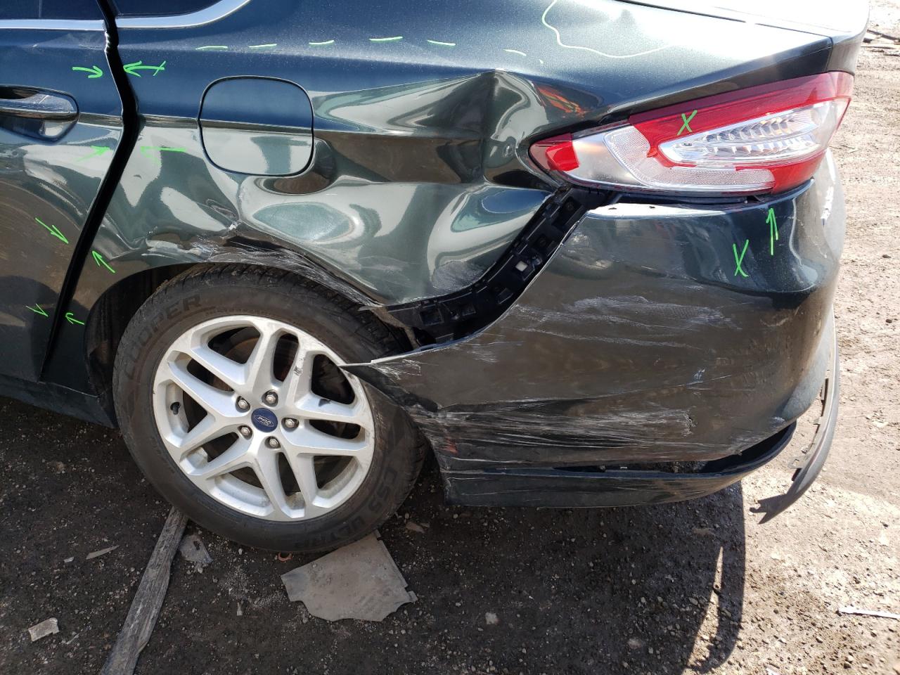 Photo 9 from auction – 2015 FORD FUSION SE with VIN 3FA6P0H75FR122326