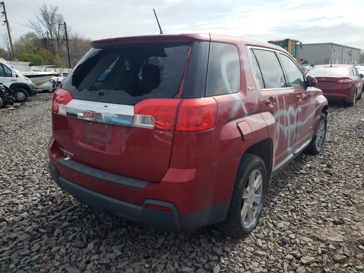 Photo 4 from auction – 2013 GMC TERRAIN SL with VIN 2GKALMEK6D6169843