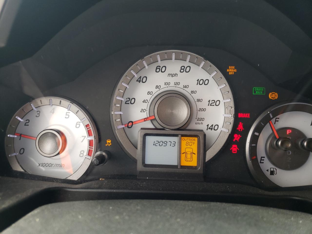 Photo 8 from auction – 2012 HONDA PILOT EXL with VIN 5FNYF3H54CB039506