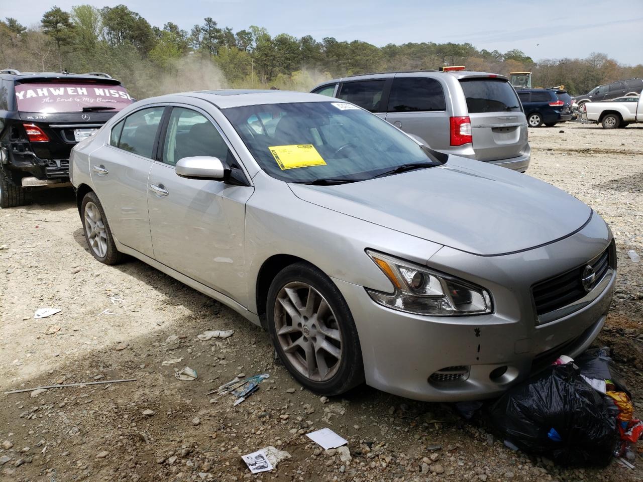 NISSAN MAXIMA S 2012 with VIN 1N4AA5AP5CC813935 - Photo from auction