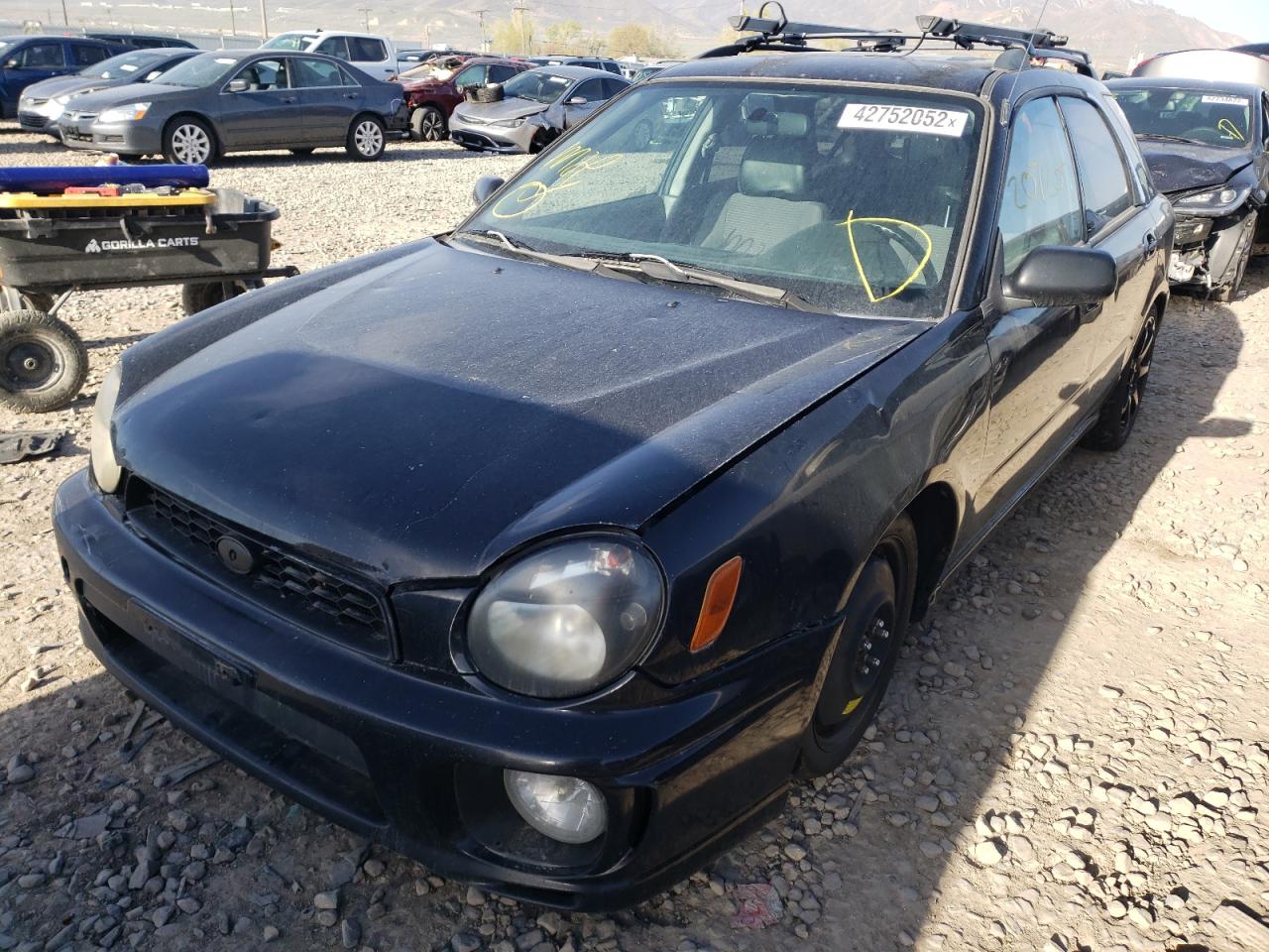 Photo 2 from auction – 2002 SUBARU IMPREZA TS with VIN JF1GG65532G824799