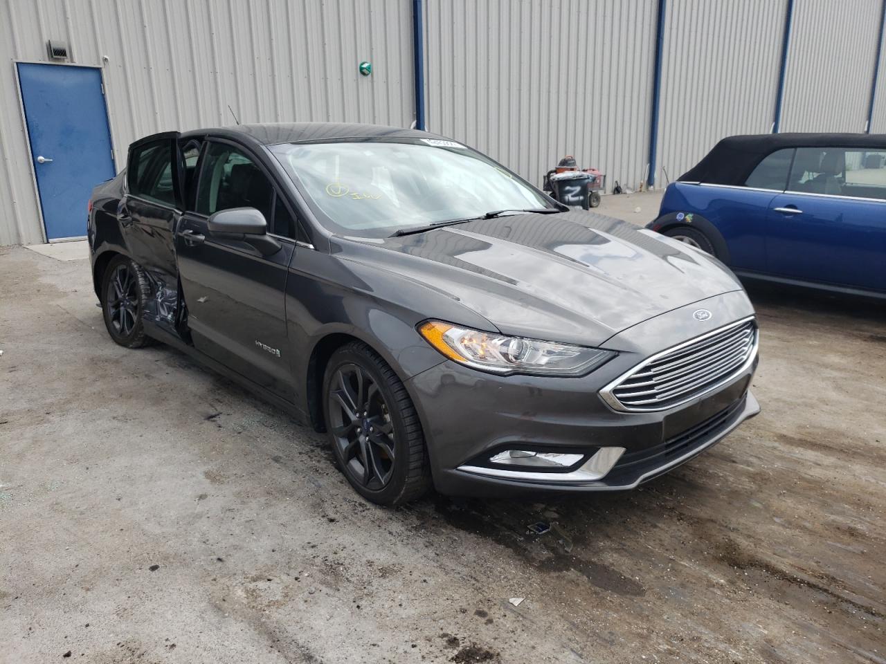 Photo 1 from auction – 2018 FORD FUSION SE with VIN 3FA6P0LU3JR201029