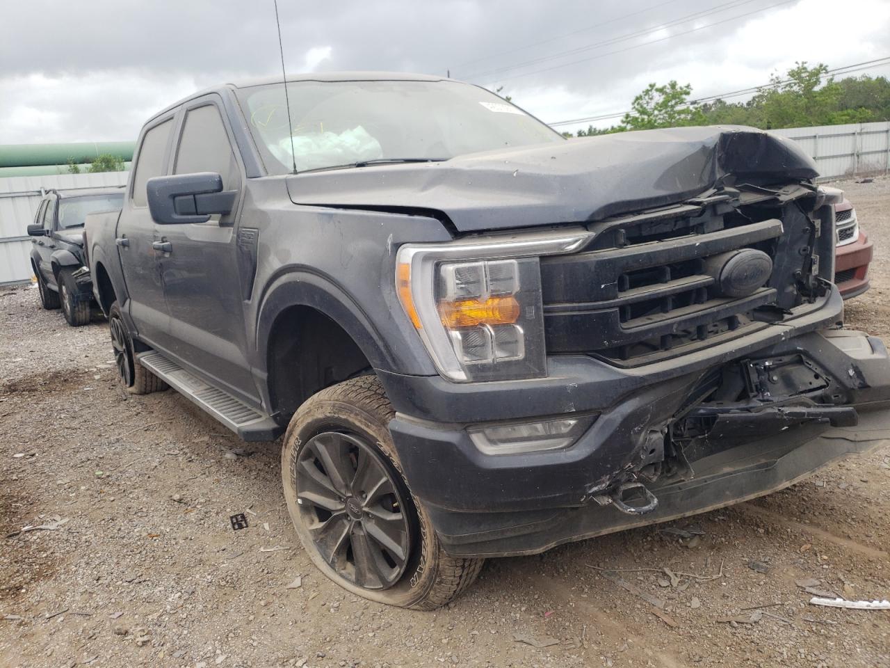 FORD F150 SUPER 2021 with VIN 1FTFW1E83MFA58779 - Photo from auction