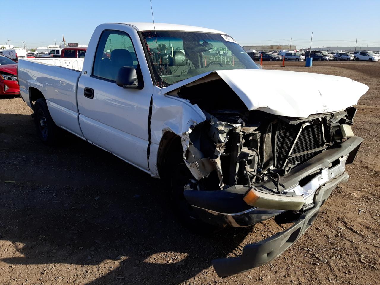 CHEVROLET SILVERADO 2005 with VIN 1GCEC14X25Z283336 - Photo from auction