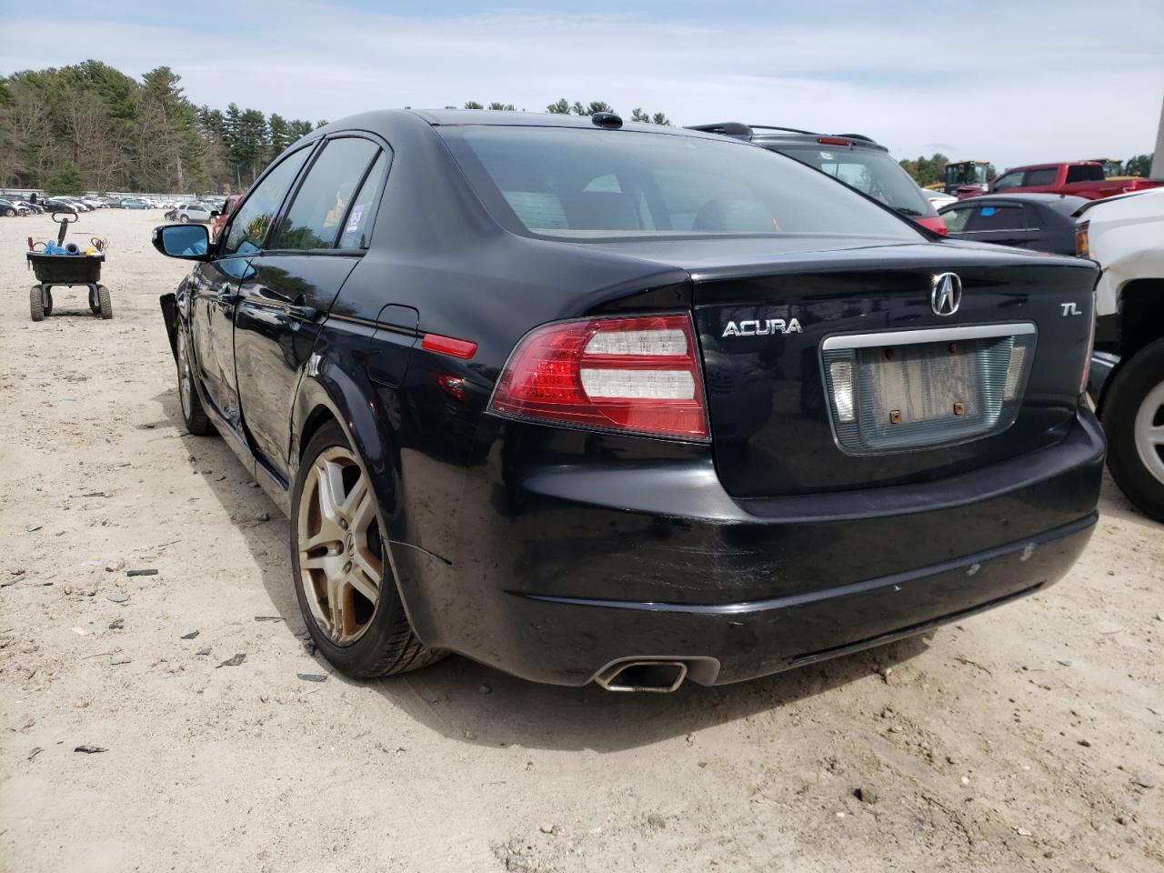 Photo 3 from auction – 2007 ACURA TL with VIN 19UUA662X7A043499