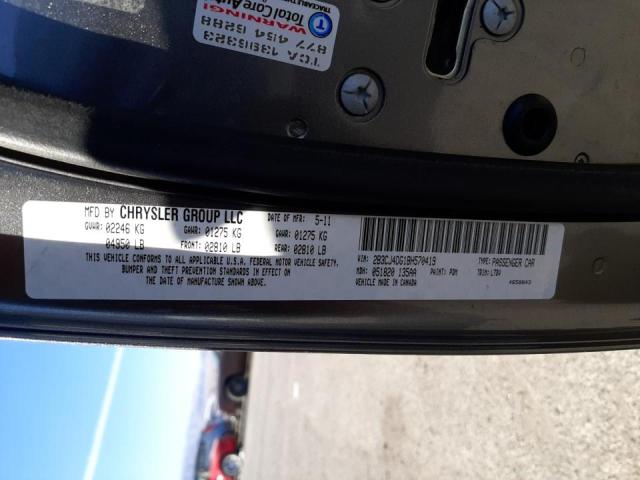 Photo 10 from auction – 2011 DODGE CHALLENGER with VIN 2B3CJ4DG1BH570419