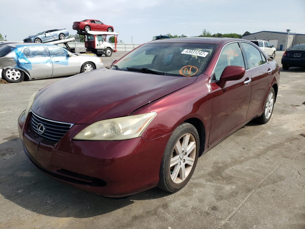 Photo 2 from auction – 2007 LEXUS ES 350 with VIN JTHBJ46GX72043128