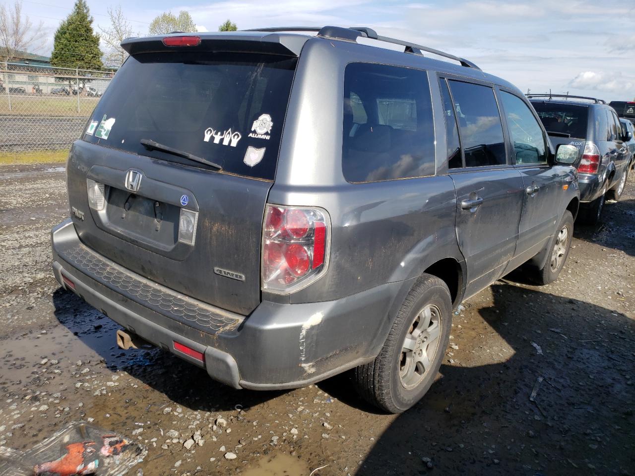 Photo 4 from auction – 2008 HONDA PILOT SE with VIN 5FNYF18328B037568