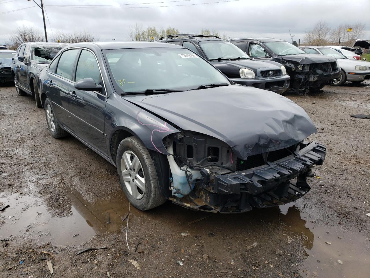 CHEVROLET IMPALA LS 2008 with VIN 2G1WB55N889133170 - Photo from auction