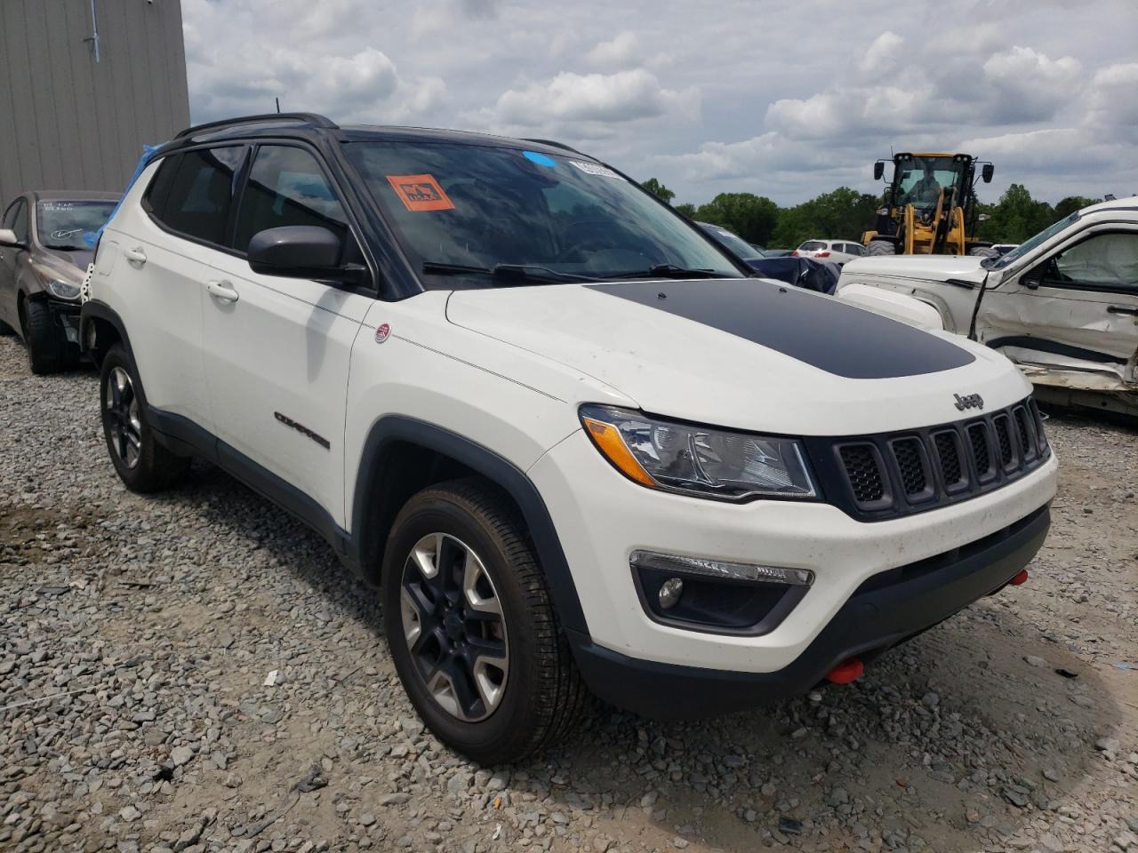 JEEP COMPASS TR 2017 with VIN 3C4NJDDB0HT667431 - Photo from auction