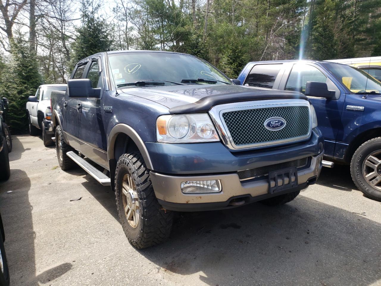 FORD F150 SUPER 2005 with VIN 1FTPW14525KC54250 - Photo from auction