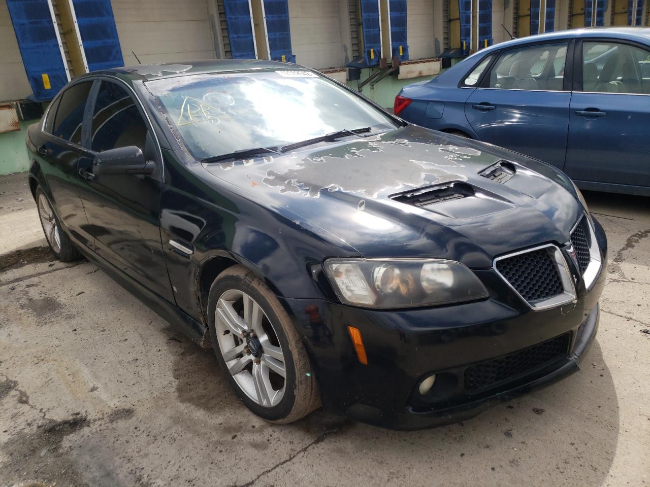 PONTIAC G8 2009 with VIN 6G2ER57709L191773 - Photo from auction
