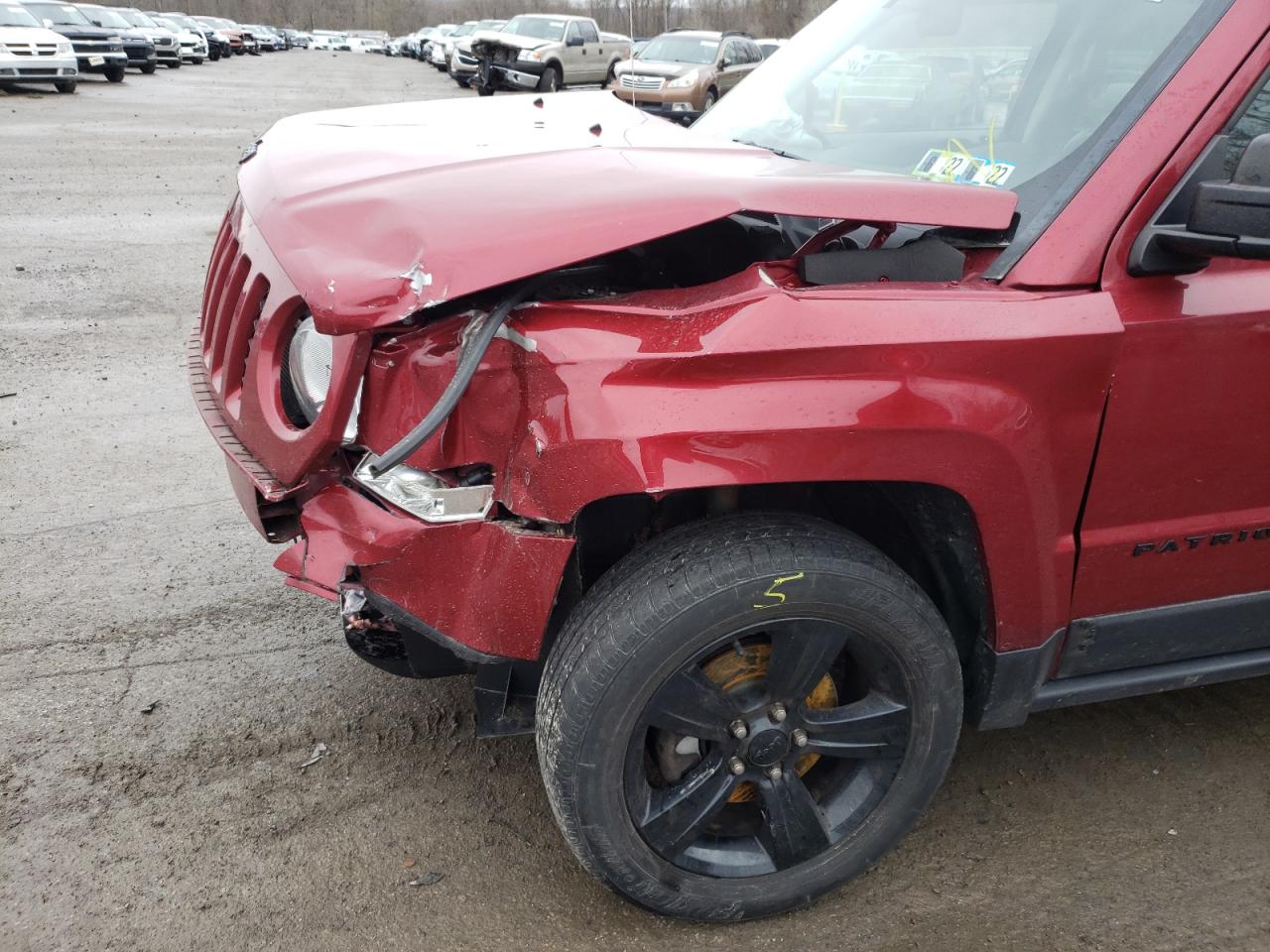 Photo 9 from auction – 2015 JEEP PATRIOT SP with VIN 1C4NJRBB9FD312535
