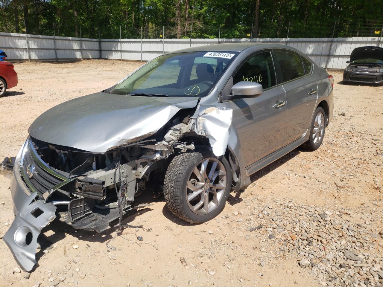 Photo 2 from auction – 2014 NISSAN SENTRA S with VIN 3N1AB7AP5EY313466