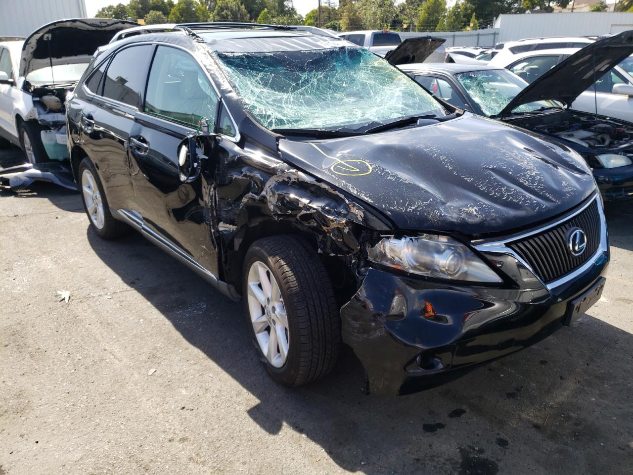 LEXUS RX 350 2010 with VIN 2T2BK1BA1AC065182 - Photo from auction