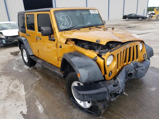 Photo 1 from auction – 2014 JEEP WRANGLER U with VIN 1C4BJWDG4EL311789