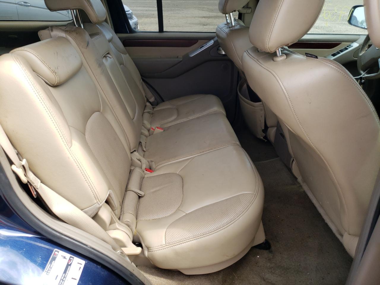 Photo 6 from auction – 2010 NISSAN PATHFINDER with VIN 5N1AR1NB8AC615238