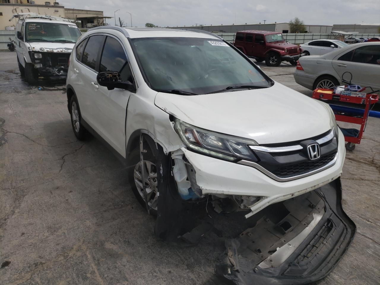 Photo 1 from auction – 2015 HONDA CR-V EXL with VIN 5J6RM3H76FL012458