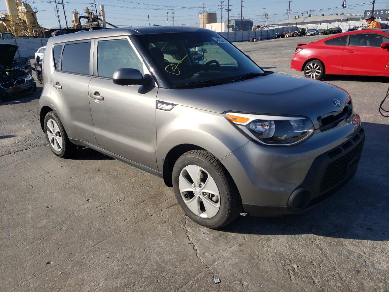 KIA SOUL 2015 with VIN KNDJN2A26F7191327 - Photo from auction